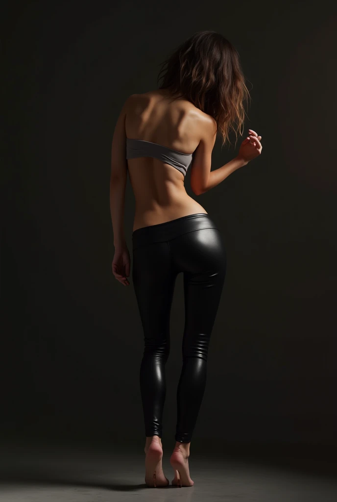 (Naked:1.2), Photo of a gorgeous young woman from a high angle in the style of Stefan Kostic, realistic skin texture, Looking Up,black sweatshirt, 1 / 2 Exterior trim, 8 5mm art lens, F 1. 2, sharp-focus, 8K High definition, insanely detailed, Intricate, elegant, Drawn by Stanley Lau and Artgerm Black Widow, straight red hair, the gap between the legs,