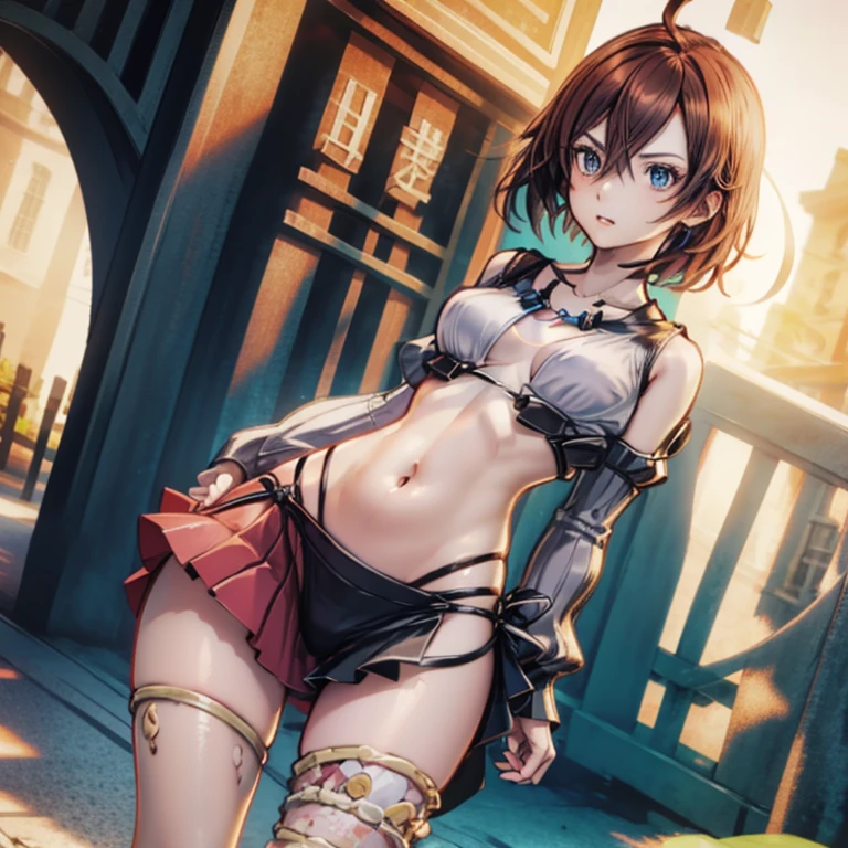 best quality、ultra quality、high quality、8K、hyper detailed、intricate detailed、perfect anatomy、correct anatomy、perfect proportion、(マイクロビキニ:1.4)、NSFW