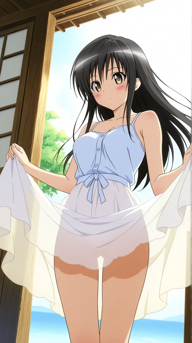 1girl, yukinoshita yukino, yahari ore no seishun lovecome wa machigatteiru, black hair, blue eyes, nipples, bath, thigh, (from below), (perfect face, perfect anatomy, light rays, photo background, extremely delicate body, pussy, nipple, smooth skin, feminine expression), (cristal clear eyes, beautiful face), (anime style:0.8), (highres), (glowing eye:2), gorgeous lips, cinematic, (masterpiece), (best quality), (ultra-detailed), very aesthetic, illustration, perfect composition, intricate details, absurdres, detailed face, (4k, intricate), yukinoshita yukino, yahari ore no seishun lovecome wa machigatteiru, black hair, blue eyes, yukinoshita yukino, yahari ore no seishun lovecome wa machigatteiru, black hair, blue eyes