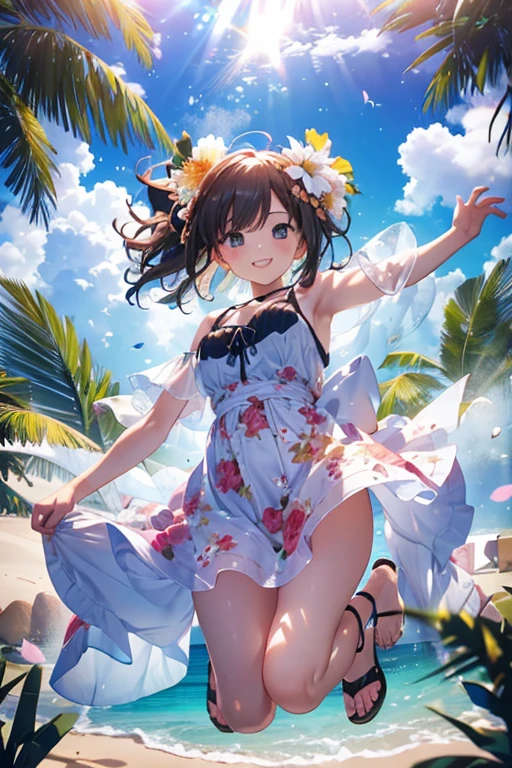 (masterpiece, top quality, best quality, official art, beautiful and aesthetic:1.2), (1girl:1.3), extremely detailed,(fractal art:1.1),(colorful:1.1)(flowers:1.3),highest detailed,
(zentangle:1.2), (dynamic pose), (abstract background:1.3), (swimware:1.2), (shiny skin),
(many colors:1.4), jewelry, earrings (masterpiece, highest quality, extreme detailed,