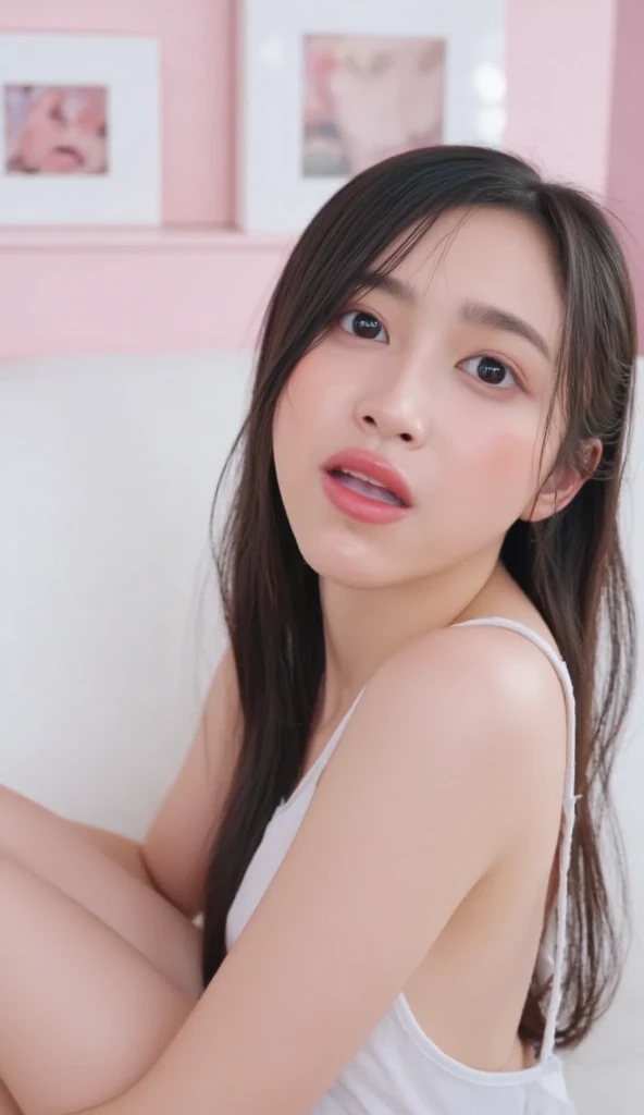 NSFW、Panoramic viewing angle、Pussy Real、Breast Real、Mastepiece、It is high resolution.、Photo woman、Detailed digital illustration、Wavy Long Hair、Folded ponytail、Detailed eyes、Shiny Hair、((naked:1.6))、Very beautiful woman、The eyes are double、Normal chest、Bust A cup、high resolution、high quality、Detailed background、((A chapel crowded with gentlemen:1.4))、((Two Arms、Four fingers、One thumb))、((Two Legs、Four fingers、One thumb))、Very beautiful woman、masterpiece、Crying is such a bright thing:1.3、(((Sex with a priest from above in front of the boys 1.6))),(((Creampie:1.6))),(((Sucking penis:1.6))),(((Cum in mouth:1.6))),