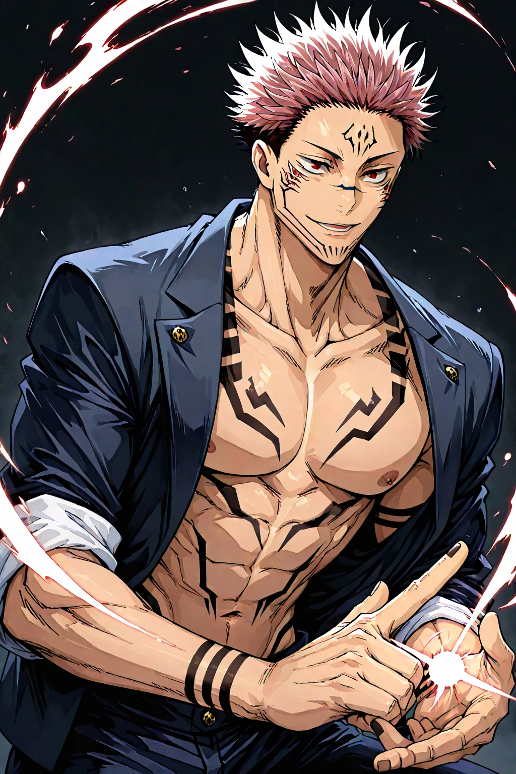 《the original god》Arataki Kazuto  , male people， chest muscle， Sexy , Venom symbiote for your body, Black mucus of the body , into venom, venomize，Black bodysuit，Abs，（Adult male）（（Venom possession，venom symbiote）），((Masterpiece)), ((Best quality)), Ultra detailed,((illustration)), Dynamic Angle, Detailed light, (Delicate eyes), Floating, 1boy, Male focus, Head, Clothing, Yellow eyes, necklace, tattoo, (Forehead:0.8), (ahoge:0.8), jewelry, whaite hair,apathy，Ray， chest muscle， Sexy , Venom symbiote for your body, Black mucus of the body , （into venom）, Venom，frontage，Bust photo，White tight-fitting top，spiderman outfit，style of anime4 K， 4K anime wallpaper， Badass anime 8 K， 4 k comic wallpaper， young anime man， Anime boys， Anime wallpapers 4 k， Anime wallpaper 4K， High quality anime art style， Anime moe art style， Anime art wallpaper 8 K， Anime art wallpaper 4 K， RGB lighting，