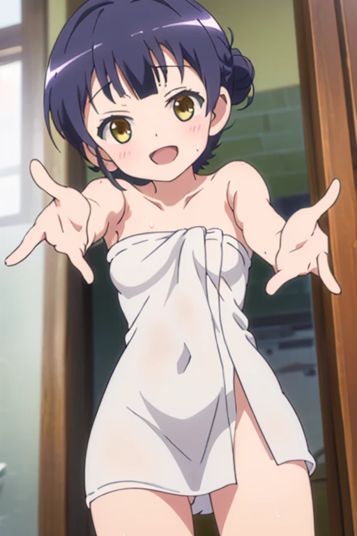 ((pixel-perfect, detail-perfect))), solo nude, 1girl, keke tang, eyes blue, style moe anime love live, smile, completely nude, sauna, vagina dripping urine, armpit, open legs, masturbating, big filesize, ultra quality high