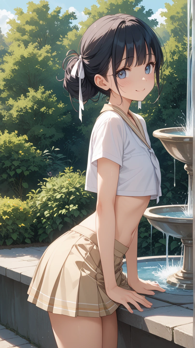 ((((((14 years old))))))、(((Aya Ueto : 1.0)))、(((A charming face)))、(((Young face)))、(((beautiful girl)))、(((A beautiful woman)))、Beautiful woman、Cute woman、((Innocent face))、((Smile))、((Ultra-detailed face))、((Detailed lips))、((Detailed eyes))、((double eyelid))、(((Beautiful Face)))、(((Beautiful, well-shaped eyes)))、(((Beautiful, well-shaped lips)))、Very Short Hair、ponytail、Pixie cut、BREAK、(((Completely naked)))、BREAK、BREAK、8 heads、(((slender)))、(((Slim body)))、(((Thin body)))、(((Slim woman)))、(Flat Chest:1.2)、BREAK、Photographic quality、Natural light、(フォトRealistic:1.4)、(Highest quality:1.2)、(Ultra-high resolution:1.2)、8K、RAW Photos、Realistic、High Detail、Film Grain、Detail Skin、Symmetrical、Delicate skin、Real human skin、pores、Super detailed、Detailed、(masterpiece : 1.2)、Thin face、Sharp Face、Small Face、Small face、Narrow shoulders、Small shoulders、Small shoulders幅、Slim shoulders、Narrow shoulders幅、Beautiful Japanese Woman、Beautiful Korean Woman、Slim womanモデル、Young Gravure Idol、Realistic young gravure idol、Young Sensual Gravure Idol、Young Pretty Gravure Idol、Japanese Model、Young Gravure Idol、((From the knee up))、((((((Having sex in cowgirl position))))))、(((arms behind back:1.3)))
