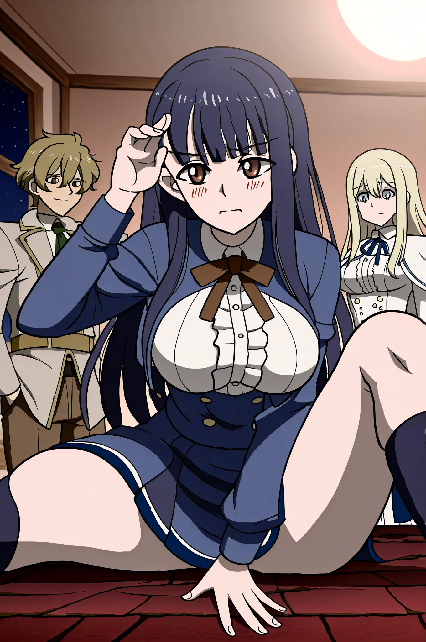 masterpiece,Highest quality,Super quality,Naked men and women,Nipples,penis,Pussy,anime,Works with a fighting theme,Macho male protagonist,Female enemy characters,Bonus pinup,this