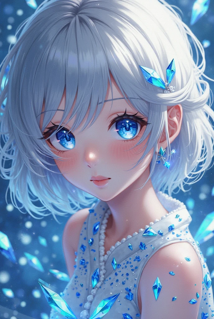 Surrealism、beautiful girl、butterfly、crystallization、Abstract art、empty、bubble、hologram、Minimum、Vintage、Soft lighting、Precision Dreams、Fantasy World