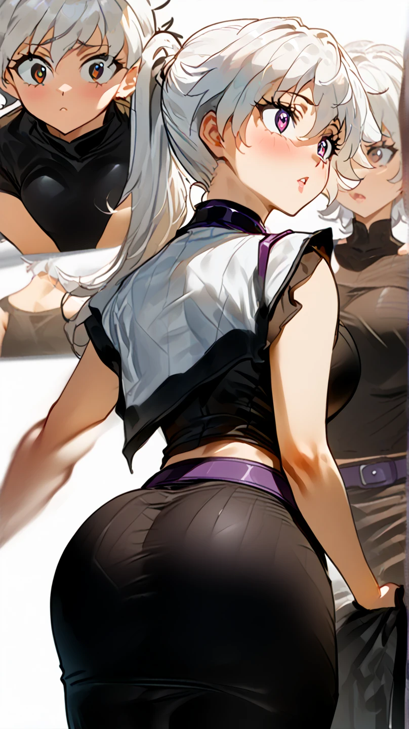 (high resolution)、masterpiece、high resolution、Precise depiction、Young people、male性1人、short hair、Short Hair、Tall、maleの体、Gay、40 years old、naked、Thin chest、Delicate body、((Precision Face))、skinny、blush,、Get closer、((Turn your butt)),Huge Ass、orgasm、male、(Ahegao)、look back、back、Sweat、body fluid、Dark circles under the eyes、lack of sleep、(On all fours)、Poor、Browsing Caution、Composition looking up from below、60 on the screen%Consists of buttocks)Have sex、cowgirl style,