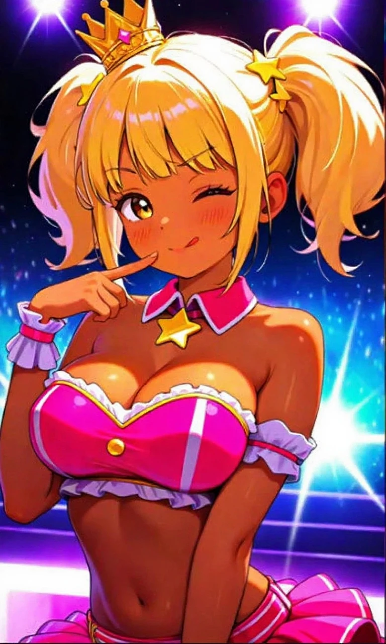 (masterpiece),(Highest quality),(Super detailed),(Best illustrations),(Best Shadow),(Absurd),(Detailed Background),(so beautiful), 16K, 4K, (so beautiful)Bradamante, One person, alone, curvy, Big Breasts, , , Blonde, , fluorescent pink eyes, , , , Oculogyric crisis, , Perfect figure, heart-shaped pupils, BDSM, latex, paw pose, Arched back, tongue out, , , orgasm, afterglow, erotic smile, , Beautiful nipples, pussy, , , Sexy posture, , , cross-eyed, rolling eyes, , water eyes, tears, , , , , saliva trail, , shiny skin, , , torogao, ahegao, BREAK, , Dramatic lighting, Psychedelic Background, Clear liquid, , night, Hypnosis, brainwashing, Torrent of Light, mysterious, spoken heart,