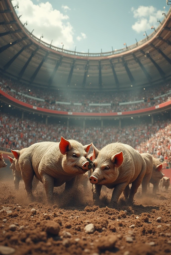 hog　fights