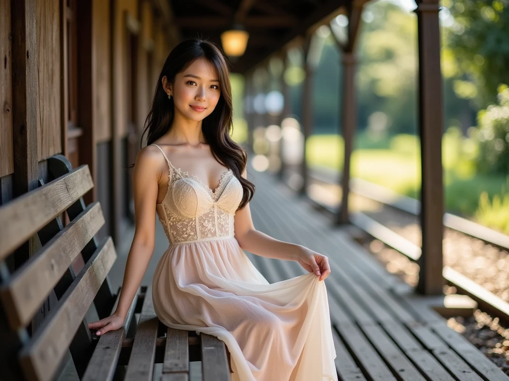 primitive,, (((Two girls,duo,caressing the))),Nikon Z 85mm, award-winning glamorous photography,((Best quality)), ((Masterpiece)), ((Realistic)), 18th century, Vintage image, Beautiful Asian woman wears, Lace dress, Wearing a crown, 25 years, (Long brown hair), Brown eyes, (Small breasts),(Alebriès Art Style), sitting outside a café in Paris, Dream castle in the background, small, ((Small breasts)), Innocent, Flower pedal in the air,  ((freckle)), Intricate details, Highly detailed, Sharp focus, professional, 4K, spring flowers blooming, divine rays, Hand model, stunning blue eyes, small, Delicate, Innocent, high resolution, Detailed facial features, High detail, Sharp focus, smooth, Aesthetic, Extremely detailed, photore_\(Small Breasts\), Photorealistic, Realistic, Post-processing, Maximum detail, Roughness, Real life, Ultra photo realsisim, Photorealism, Photography, 8K  UHD, Photography, light SEMI-SILHOUETTE, Asian face