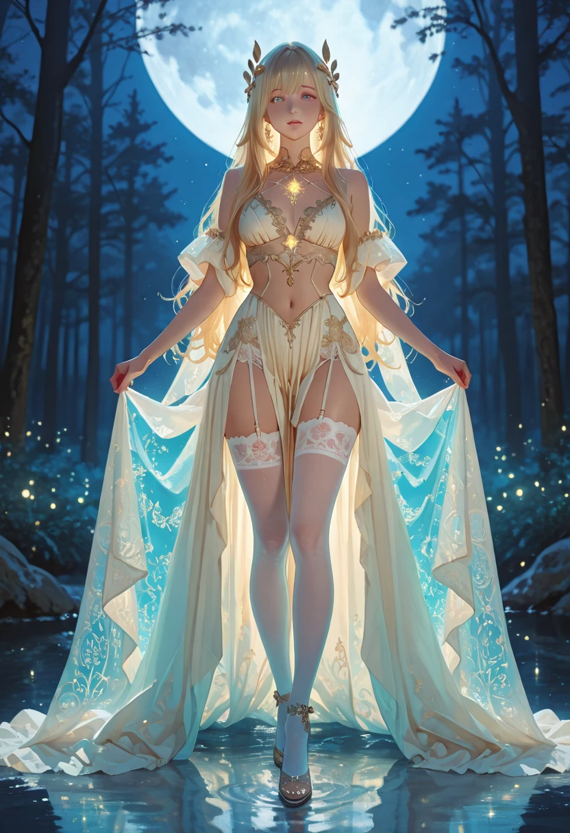 A young 15- yr old native European girl with lovely charming face,( pale skin texture masterpiece), (smiling with exposed teeths showing)(perfect full body detailed anatomy), (Super accessories detailed), (meditating ), (perfect detailed bright sparkling eyes),( short wavy braided illuminating brown crystalized hair),((expose big hard erect nipples))(( exposed panty ))(legs wide open showing pussy line)(( Wearing transparent illuminating costume of an witch)),holding a treasure broom (( illuminating different lights covering the sorrounding atmosphere)) Has beautiful large white wings, The character solemnly praying, 7 different perspective view of that same girl & face profile sheet character style