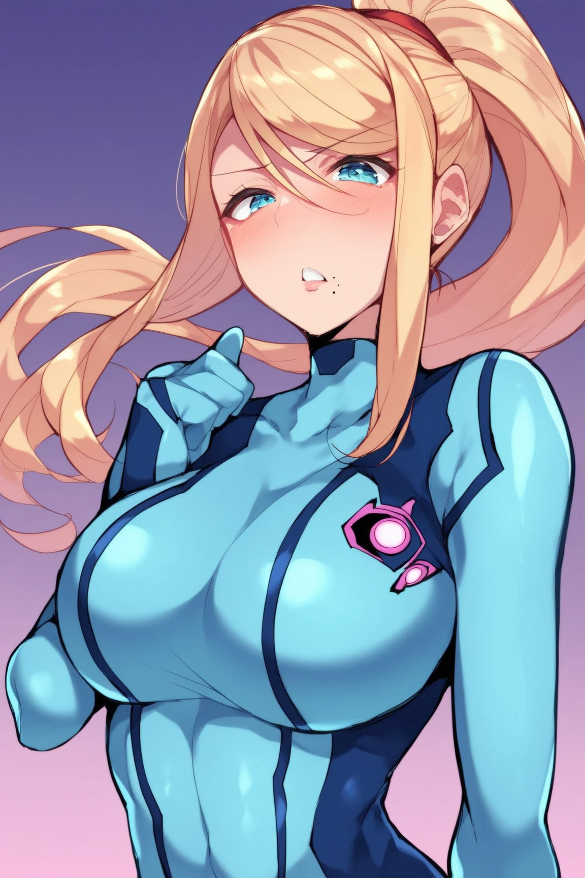 Beauty,Around 20 years old,

Blonde,
(Black Eyes),
(Semi-long hair:1.7),
(expression:Puzzled),
Squat,
Place your arms on your knees,
Big Breasts,Cleavage,

((Zero Suit:Shiny:Sunlight from the center)), 

(Plain background:grey,1.5),

4K,
high quality,
Highest quality,
Delicate shades,
Detailed depiction,
Depict the whole,
Facial Contour,
Perfect body structure,
Perfect skeleton,
Perfectly symmetrical eyes,