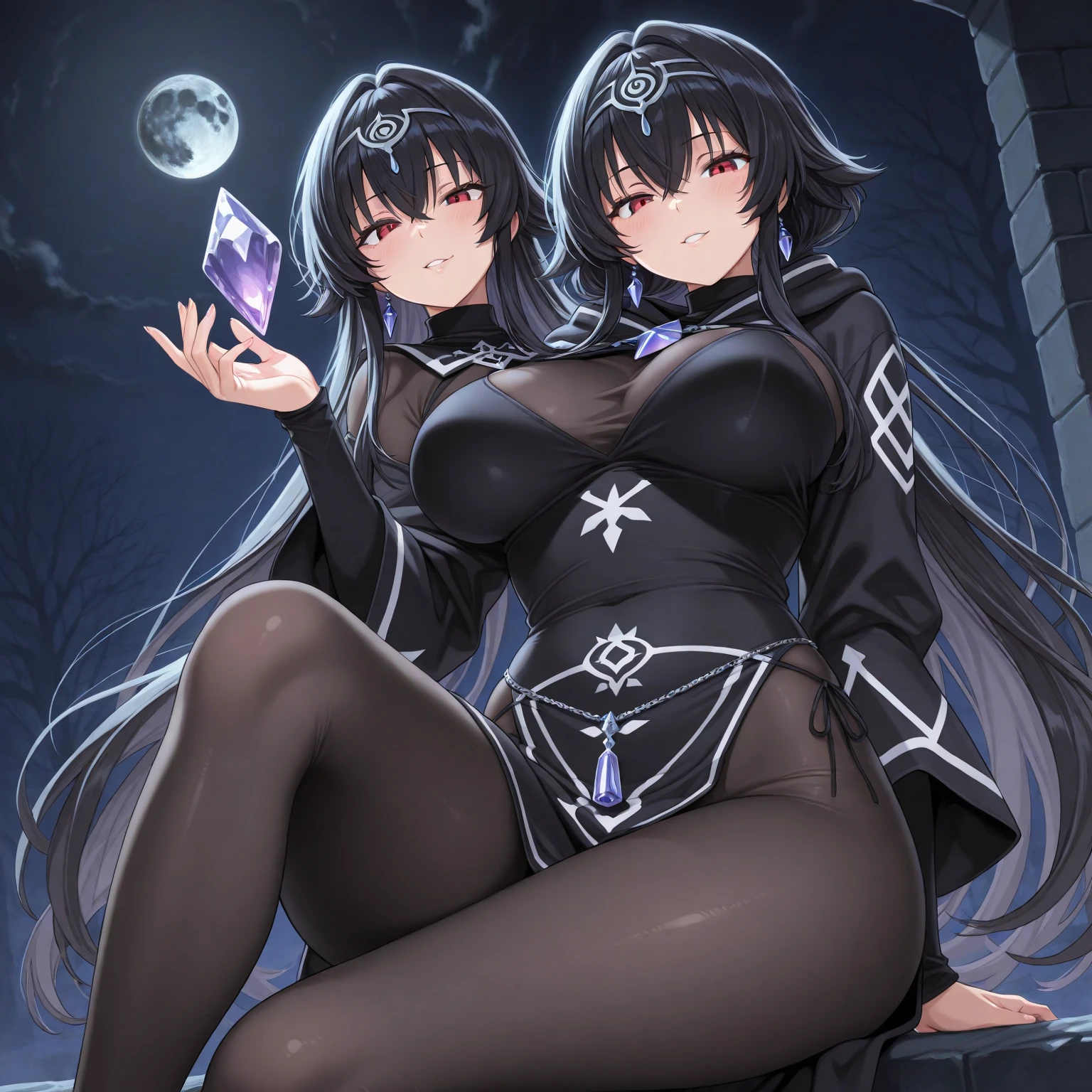  Create a grimoire of ant magic and its user is a woman 