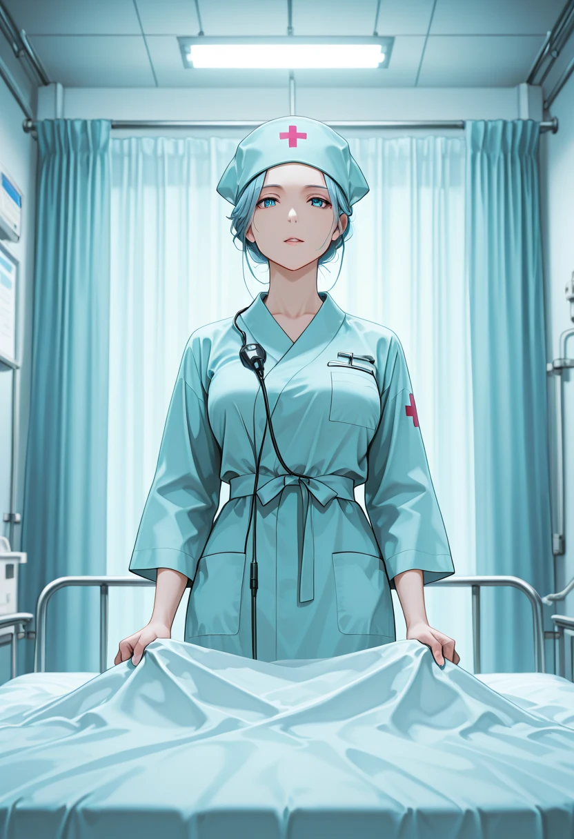 nurse uniform,hospital, latex nurse suit,nurses,busty,elbow gloves,labcoat,black hair woman,red eyes , gigantic ,medical instruments,asian nurse,two nurses,speculum,examination room,oversize ,big ass ,strap on, lay on table ,legs spreaded,giving birth,gyno chair , dentist,Milf,latex,grey uniform,oversize breasts