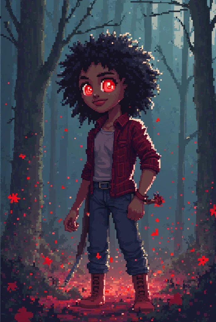 create an image of a blue-eyed Brazilian boy, the hair is low and has to be combed to the side. , I surrender in a demonic way, with blood on the hands, with a presidential sash, in the background a cemetery. the image must be in the disney pixar cartoon style. highlight the cemetery, the hair is low and has to be combed to the side.