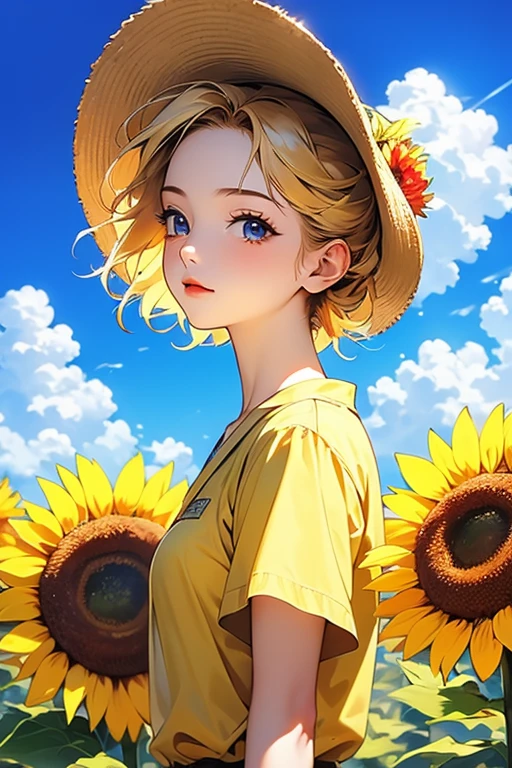 a sunflower