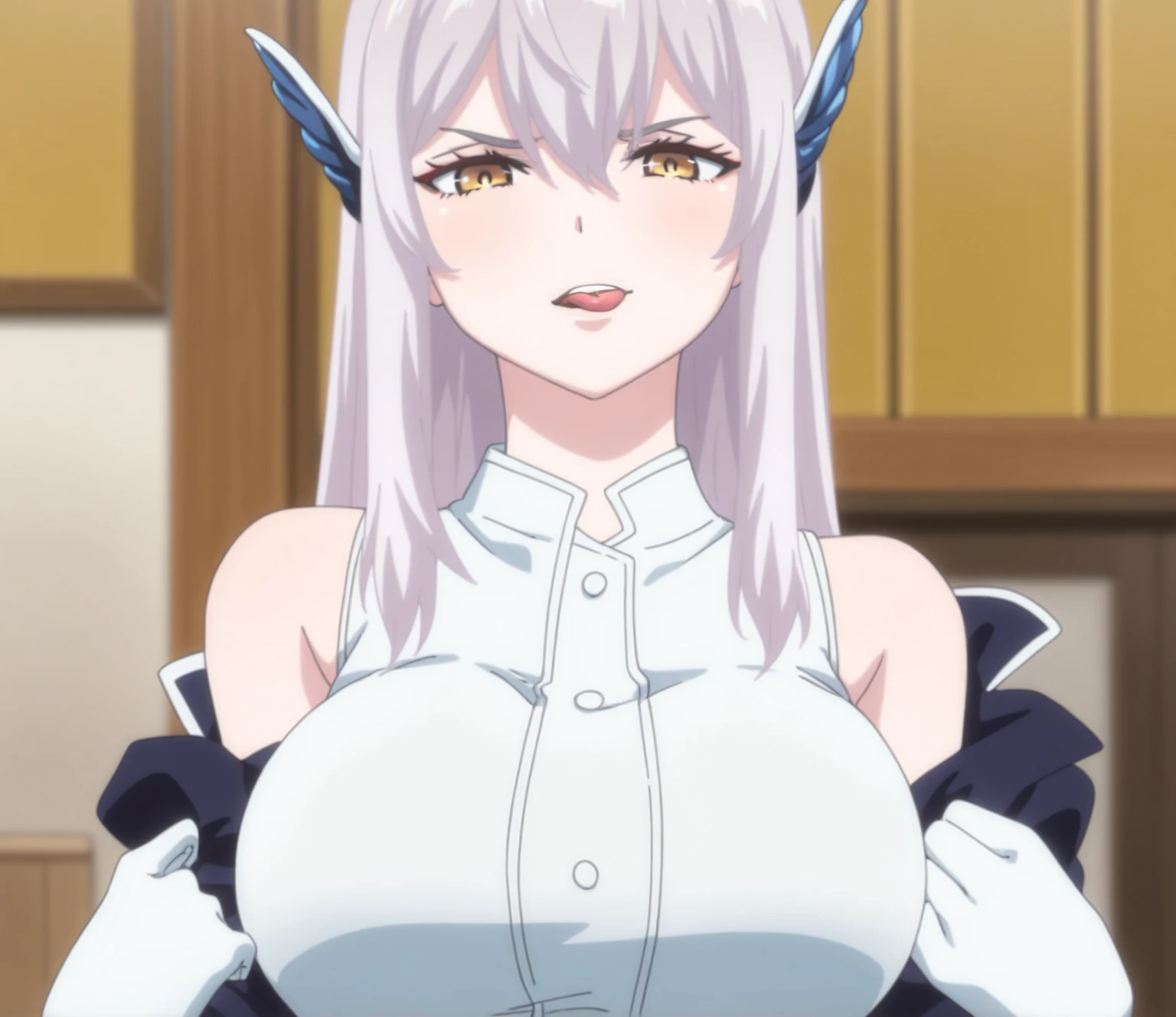 gran calidad ++ Extremely detailed high resolusionolution, very aesthetic, ojos expresivos, (((Cara perfecta))), (((face symmetrical))), ((good anatomy)), (((manos perfectas))), (((8k))), UHD, Fondo de pantalla HD, (((alta calidra detallada, (((((1girl)))))), solamente, Obra maestra, La mejor calidad, high resolusion, Altamente detallado, (illustration), hermosos ojos detallados, (((combatant))), (((1girl))), ((((cuerpo completo)))), (((((((illyasviel von einzbern)))))), (((((princess_celestia)))), ((((forma humana)))), (((((smile))))), ((princesa celestia humanizada)), Celestia, Celestia de My Little Poni, celestia en forma de milf, Cabello largo y ondulado, (((Ojos rojos))), (((strapless tube dress))), (((purple heart promise))), (((white dress))), (((milfication))), (((mature female))), (((gigantic breasts))), (((orejas blancas de pony))), (((Dedos detallados))), (((alas blancas))), (((cuerno de unicornio))), Dedos precisos, Manos no antinaturales, strange eye, columnas griegas, exterior, hermoso bosque majestuoso, hojas de parra rodeando las columnas, arbustos de flores por todas partes, cielo despejado, bright sunny day, water lilies, bosque celestial,
