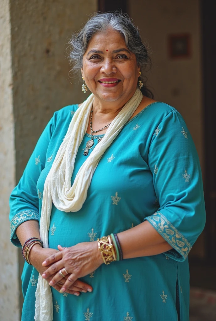 Aunty looks like malayalam actress sindhu and wearing a ink nighty