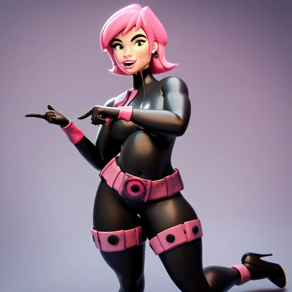 solo, masterpiece, ultra hd, absurdres, best quality, rooftop, black bodysuit