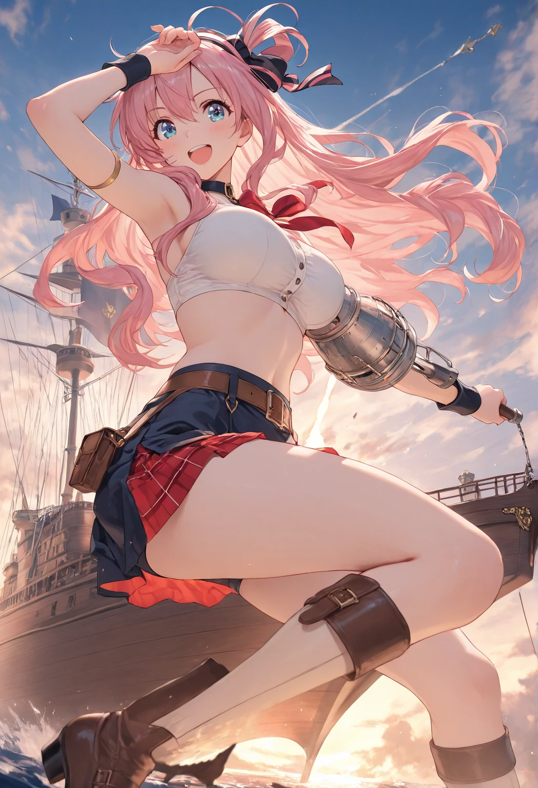 1 girl, alone, cowboy shot, highest quality, masterpiece, High resolution,masterpiece, highest quality, Ocean, sunlight,
1 girl, long hair, pink Similarly, kimono, Similarly, skirt, skirt, boots, Meiji uniform, kimono, cross lace shoes, pink hair, mechanical, lace-up boots, pink eyes, brown footwear, bow, blush, hair bow, red kimono, torn skirt, full body, yellow bow, consultation, gradient hair,白panties,(完全に露出したpanties)
Kamikaze\(KanColle\),(small breasts), (from below:1.2), bent down, blush, smile,highest quality, masterpiece, perfect lighting, panties,(bra),good,good,((NSFW)),skirtリフト