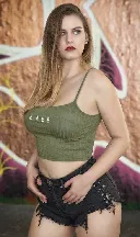(photorealism:1.2), middle aged caucasian woman, (age 38:1.5), run comfortable pose, realistic, intricate details, warm colours, blonde white hair, shoulder length bobcut hair, rough face skin, short height, thick thighs, sweaty, sweaty, textured aged skin, tanning lines, small breasts, skinny-fit, choker with a dog bone on it, black blindfold, red runny lipstick, wearing pink very tight yogapants, full body visible, uncomfortable pose, legs spread, tight high-waist t-shirt with word in caps “MILF” on it, displaying pelvis on the kitchen floor, crazy, drooling 🤤 