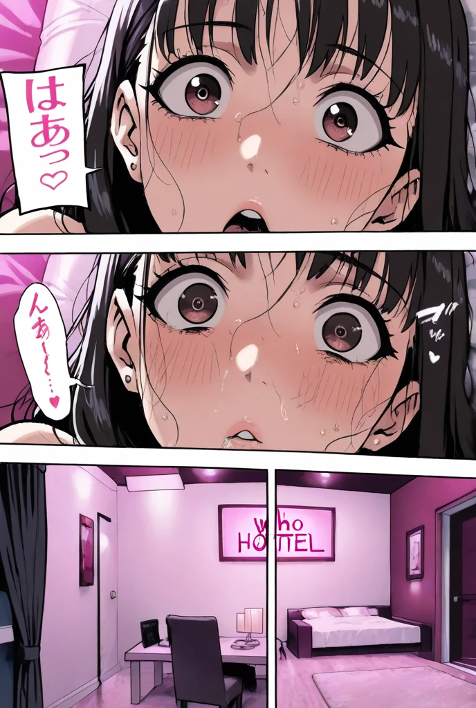 anime picture of a woman kneeling on the floor with a heart in her hand, oppai, けもの, teasing smile, ( ( ( yoshinari yoh ) ) ), full color manga cover, manga cover, ecchi, doujin, anime cover, makoto shinka, with a large breasts, fujita goro!
