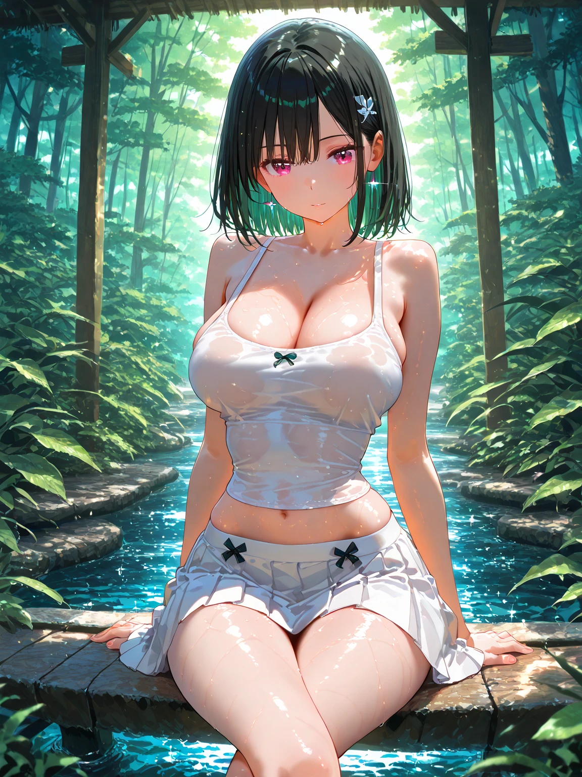 (NSFW)、((In glass bottle))、(((Nude)))、(8K, Ultra-high resolution, Highest quality, Tabletop:1.2),(18-year-old:1.3)、(Troubled face)、(avert your eyes)、8K、Cute nude fairy illustration、Illustration:1.4、Ultra-high resolution、Highest quality、(Beautiful dragonfly wings on the back、)、(Height 10cm)、(Spread your legs and bend your knees:1.5)、(Place your hands behind your head、Show me your armpits:1.3)(in the forest) (Natural skin texture、Detailed skin、Hyperrealism、Ultra Sharpness)、Intricate details、Depth of written boundary、Sexy pose、(Big Ass:1.5)、(Big Tits、Ample breasts:1.5)、Erotic、Detailed face、Detailed Eyes、Detailed chest