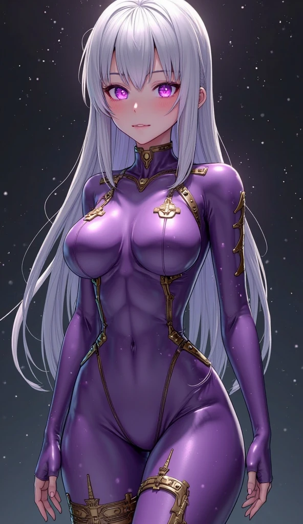 (melhor qualidade:1.3), Mt Lady by Boku no Hero , (demon girl) peituda, sedutora, sexy, peitos , cabelo branco com as pontas verde claro, chifre com as pontas vermelho