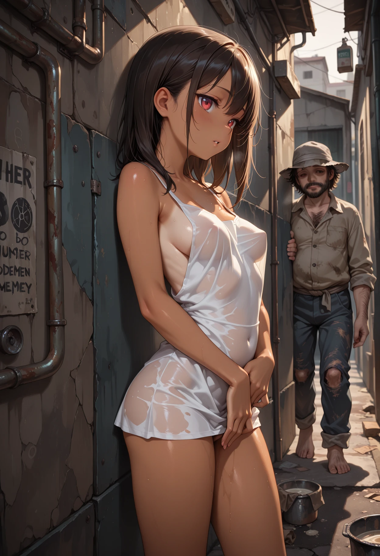 naked woman getting raped by robber