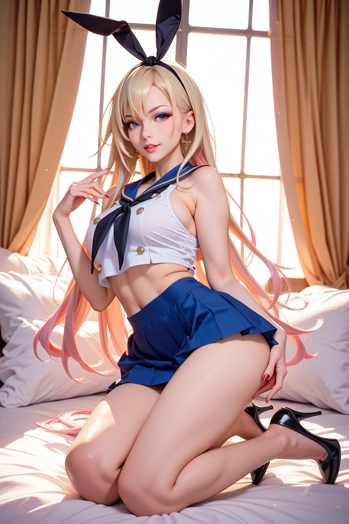 Beautuful Women,huge tit,Nijo Aki,high-heels,White fluid can be seen from the breast,A black face,Very wide open mouth,Lying in bed,Milk flows from the breast,Expose the nipple areola,slender leg,squatt