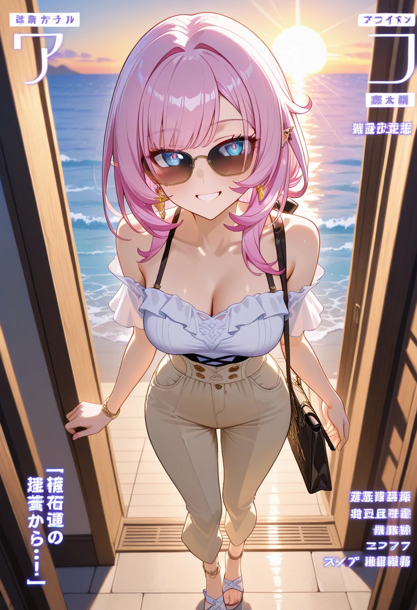 (Browsing Caution:1.3), ((masterpiece)), ((Highest quality)), (Very detailedな), ((cute)), cute, (Lovely), ((sexy)), (device), ((Very detailed)), 4K, (8k), Highest quality, (beautiful), Anime Style, Genuineistic, Genuine, Dynamic Angle, ((1 girl, alone, cute girl)), ((Extreme Micro String Bikini)), (dark skin:1.5), ((hyper cute face)), beautiful金髪, beautiful black eyes, ((beautiful eyes)), Large Breasts, Embarrassing, blush, ,Hold on to the railing of a train,Underarm, (Underarmを見せる:1.3),(avert your eyes:1.4), (Inside the train:1.3),(Crowded train:1.3),
,Alternative Breast Size, Grab your chest, (boy,Grab from behind:1.5)
,(grin:1.2), (blush:1.2), Drenched in sweat