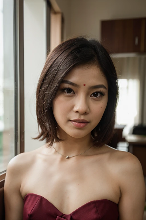 Asian teen topless fucking an old man