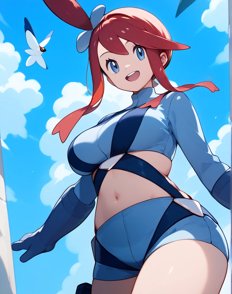 Pomni has big and is wearing her bikinis