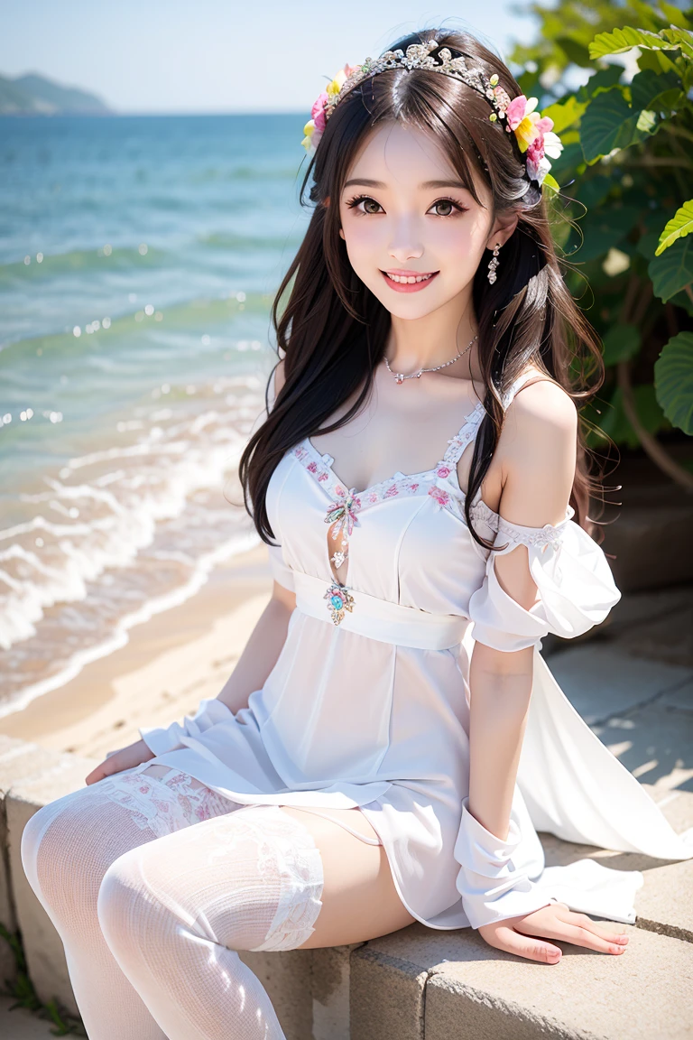 ((Esbione complet du corps))、((、(huge tits，clivage. jupon, bralette))、((１En personne))、((garder une certaine distance、50ｍｍRenrush photography with a sunset sky in the background))、((On the side))，((Corps de fille parfait))、((high nose))、((Delicate body)),((Des membres parfaits))、((forme du corps anatomiquement correcte))、((Agenouillez-vous sur la plage de sable)), ((impeccable、to do the housework、chef d&#39;oeuvre、Oeuvre professionnelle、oeuvre d&#39;famous art))、((Corps de fille parfait))、((rapport))、((preteen)), Belle fille,   ((tissu en V ouvert))、((Cream mini skirt)), ((corps de traction de pompe)),((visage mignon))、 Very fair skin ,Cheveux mi-longs, Wavy hair , cheveux bruns,Japonais、 Dans le parc le soir, photorealistic, direct lighting, Volumetric lights, ultra-detailed, Best quality, ultra highres, nffsw, Chef-d&#39;artwork 8K, Best quality, ((10 ans、adolescente)),((big eye))、、Photo brute, absurderes, ((Avec des yeux souriants、sourire)), ((Ouverture de la bouche)),((Visage de Loli：1.9))、((Jeune visage))，1 girl with giant tits，Beautiful details of the eyes and face，chef-d&#39;artwork，The best quality at best，，The chest more exposed