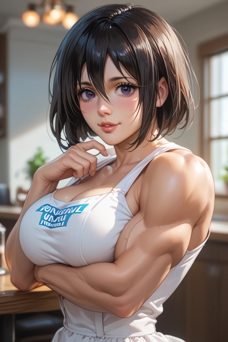 (best lighting) , (Extremely complex and detailed) , 4K unified, (Super detailed CG: 1.2) , (8k: 1.2),(The original), (masterpiece) , (best quality),(masterpiece:1.4),Anime-like high quality,(masterpiece),masterpiece, Super clear picture quality,clearer than,(delicate face)best quality, absurd,((peace master, 4k, 8k, Yes, high resolution))1个girl, female student,,(beautiful bass),(((((from below)))))((bodybuilder:1.6))(girl),(((Upper body:1)))Upper body(((Upper body:1)))Upper body(((Upper body:1)))Upper body(((Chest photo:1)))(((((Abdominal muscles close-up headshot)))))Half of the face is exposed,Sticking out tongue,Playful(((thick chest muscles:1)))(((Close-up of pectoral muscles:1)))(((front:1)))The camera is very close to the chest muscles(((Look down at the camera:1))),((Close-up photo of chest and abs))((Half of the face is exposed))((((grooves between abdominal muscle mass:1))))((((((Eye-catching pecid chest seams,Protruding abs,Eye-catching chest and abs,Thick abs,deep abdominal muscles,Exaggerated pectorals,Chest muscles jumping on the screen,square abs,thick square abs))))))(((((eight pack abs)))))(((Reflective muscle texture,smooth muscle)))((dehydration,0%fat,Dry abdominal muscles))((((deep abdominal muscles肌肉纹理)))(((Muscle structure details)))(((Blood vessel and muscle fiber structure)))(((Brushed abs)))(((strong light and shadow)))