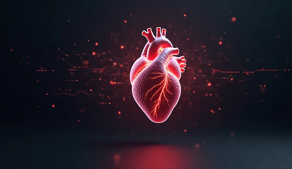 Vital signs forming a heart 
