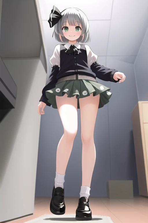 best quality, ultra-detailed, masterpiece,finely detail, high res, 8k wallpaper, best quality, highres, looking up from below, ((a girl, 8years old, loli)), bottomless, lift up skirt, casual dress, blush, crowded room,, BREAK (masterpiece:1.2), (illustration:0.8), extremely detailed face, perfect lighting, extremely detailed CG, (perfect hands, perfect anatomy), (masterpiece, best_quality, ultra-detailed, immaculate:1.3), epic, illustration, render, .,Blue-purple hair, green eyes,