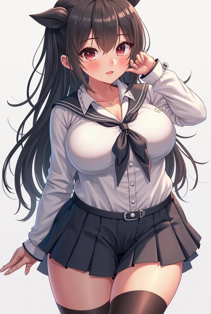 (anatomically correct, masterpiece, 16k, highres, UHD, anatomically correct, super detail, ccurate, best quality, high details, high quality, Shiny skin, Detailed face, 1 girls), (embarrassed,blush:1.3),(steam:0.8),(wet:0.8),(sweat:0.8),(trembling:1.3),(parted lips:1.3),(harf open eyes:1.4),(feeling weak:1.5), shirai_kuroko, (brown eyes:1.2)