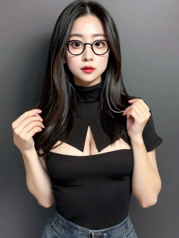 (highest quality,High resolution:1.2),(dark,Threatening:1.1),(Bad luckな:1.1),(devil,Satan,Lucifer:1.1),(devil的な:1.1),(Bad luck,Bad luckな:1.1),(Powerful figure:1.1、Big Breasts、Glasses) 、 ((((Huge glasses, Nerd Glasses, thickメガネ, Round Glasses)))),(((Big Breasts)))、(devil&#39;tail)、(Red eyes glow:1.6)、(Red glowing eyes,Sharp teeth:1.1),(Black wings,thick,shabby:1.1),(hellish landscape:1.1),(fire,sulfur:1.1),(Threatening雰囲気:1.1),(dark shadows,Threatening presence:1.1),(Bad luck clouds,Stormy Skies:1.1),(dark,Spooky atmosphere:1.1),(Bad luck aura,Evil energy:1.1),(dark aura,cigarette:1.1),(Extreme heat,Burning Flames:1.1),(Surreal,Nightmare Visions:1.1),(Predicting the end:1.1),(Twisted corners,Fiery crown:1.1),(Bad luck whispers,devilのような笑い:1.1),(Cry of pain,echoing screams:1.1),(Bad luck symbols,Ancient runes:1.1),(Mysterious Relic,dark artifacts:1.1),(Infernal Ritual,Ritual sacrifice:1.1),(devil的な minions,creatures of darkness:1.1),(Desolate,Barren Wilderness:1.1),(University of the Soul,Suffering Soul:1.1),(Eternal Ruin,A hopeless existence:1.1),(The Last Autumn,The world was in chaos.:1.1),(malicious presence,darkness personified:1.1),(Entrance to the underworld,Nightmare Realm:1.1), got it, Beautiful and delicate face, got itですか, Beautiful and delicate eyes, perfectly balanced face, High resolutionスキン, Fine skin, Optimal ratio of four fingers to one thumb, Place your arms under your chest, Red tattoo on lower abdomen、oh!, Wide Hips, Smooth abdomen, thin, Pale skin, __fashion__, __hair__:1.25)、Digital single-lens reflex camera、 Absurd、(Tabletop: 1.3), (Maximum resolution: 1.2), (Ultra HDTV: 1.2), Cinematic Light, Beautiful Eyes and skin, detailed facial features, , (Sharp focus: 1.2）, (Focus on the face:1.2),Perfect Style, Beautiful Face, Acura, Anatomically correct, Highly detailed face and skin texture, Beautiful Eyes, double eyelid, thin eyebrows, Glitter Eyeliner: 1 Natural Cheeks, Glowing Skin, Fair skin: 1.2, (Glossy Lips: 1.4),(Embarrassed look: 1.2),Highly detailed face and skin texture, Beautiful Eyes, double eyelid, Natural Cheeks, Glossy Lips: 1.4,Exposed cleavage、charm的な。charm、 Beautiful devil woman from hell, Surrealistic female portraits by David Hockney and Alphonse Mucha, 