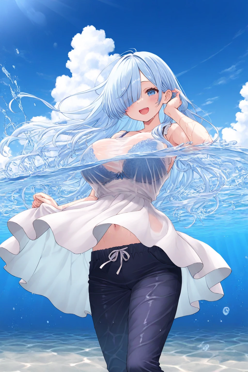 kobo, masterpiece, 8k, perfect eyes, perfect face, swimsuit,