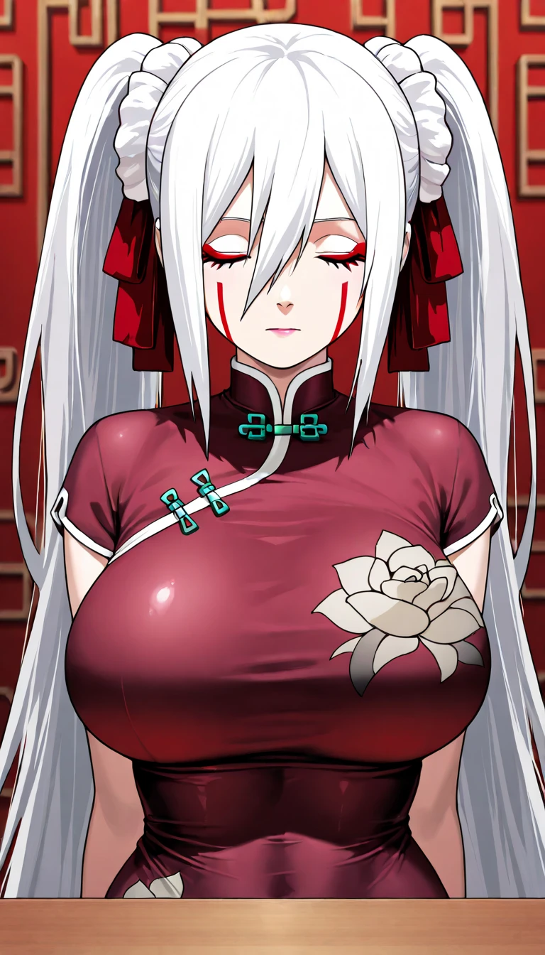 hyperrealistic, highly detailed, 1girl, beautiful detailed eyes, beautiful detailed lips, extremely detailed eyes and face, long eyelashes, onmyoji, WLOP and Sakimi-chan, Zerochan Art, from East, commission, East, nixeu and sakimichan, by Kamaguruka, Obscene, mika kurai demon, The Detailed Art of the Onmyoji, huge red object, photo shoot, vibrant colors, dramatic lighting, cinematic, fantasy, digital art