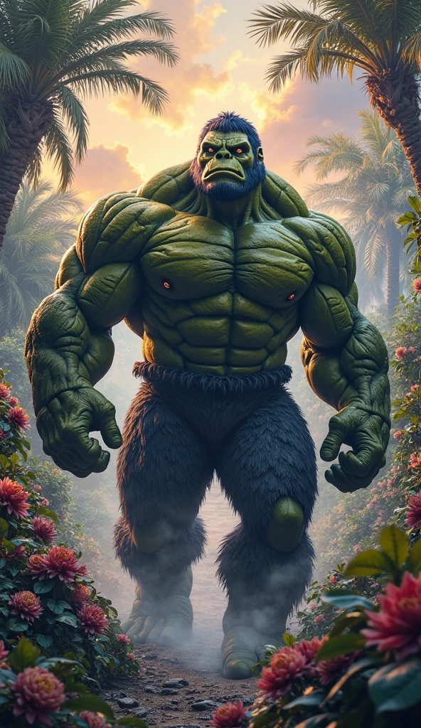 Green Skin、Oak、muscle、fat、Plump、Bikini pants、coastal。