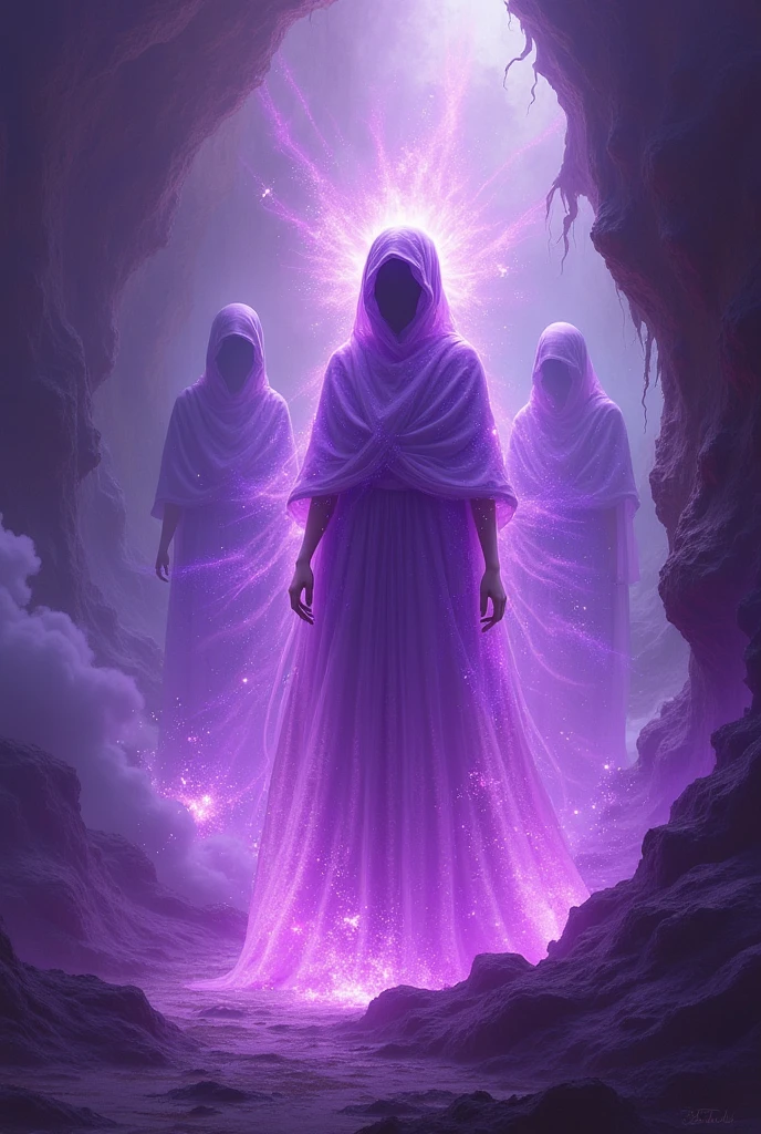 Purple hooded pygmies