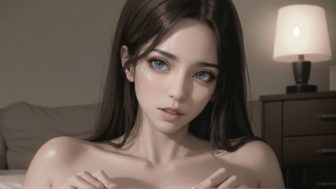 ((NFSW:1.6))、((Highest quality)),(超High resolution),(Very detailed),(Detailed Description),((The best CG)),(masterpiece),Ultra-detailed art、(Highest quality、8k、32K、masterpiece)、(Realistic)、(Realistic:1.2)、(High resolution)、Very detailed、Very beautiful face and eyes、1 female、((:1.3))、Tight waist、Delicate body、(Highest quality、Attention to detail、Rich skin detail)、(Highest quality、8k、Oil paints:1.2)、Very detailed、(Realistic、Realistic:1.37)、Bright colors、