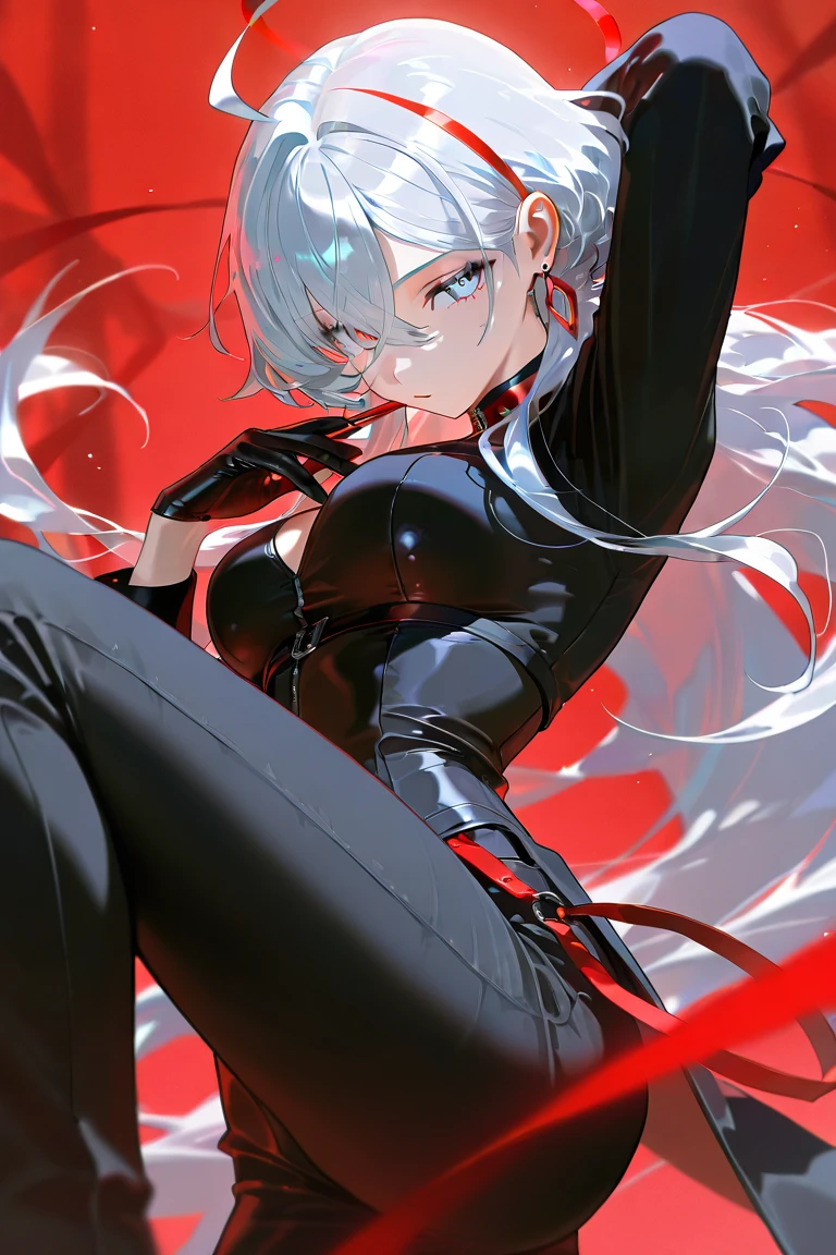 full body suits　huge tit　Big ass　seductiv　a smile　Obscene lines　Whip thighs　succubus　high-heels　Sit up