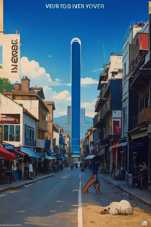 Prompt for a logo featuring the monument as the main element, decorated with subtle volleyball motifs and eagles on top, using a blue and red color palette that reflects the team's unified spirit