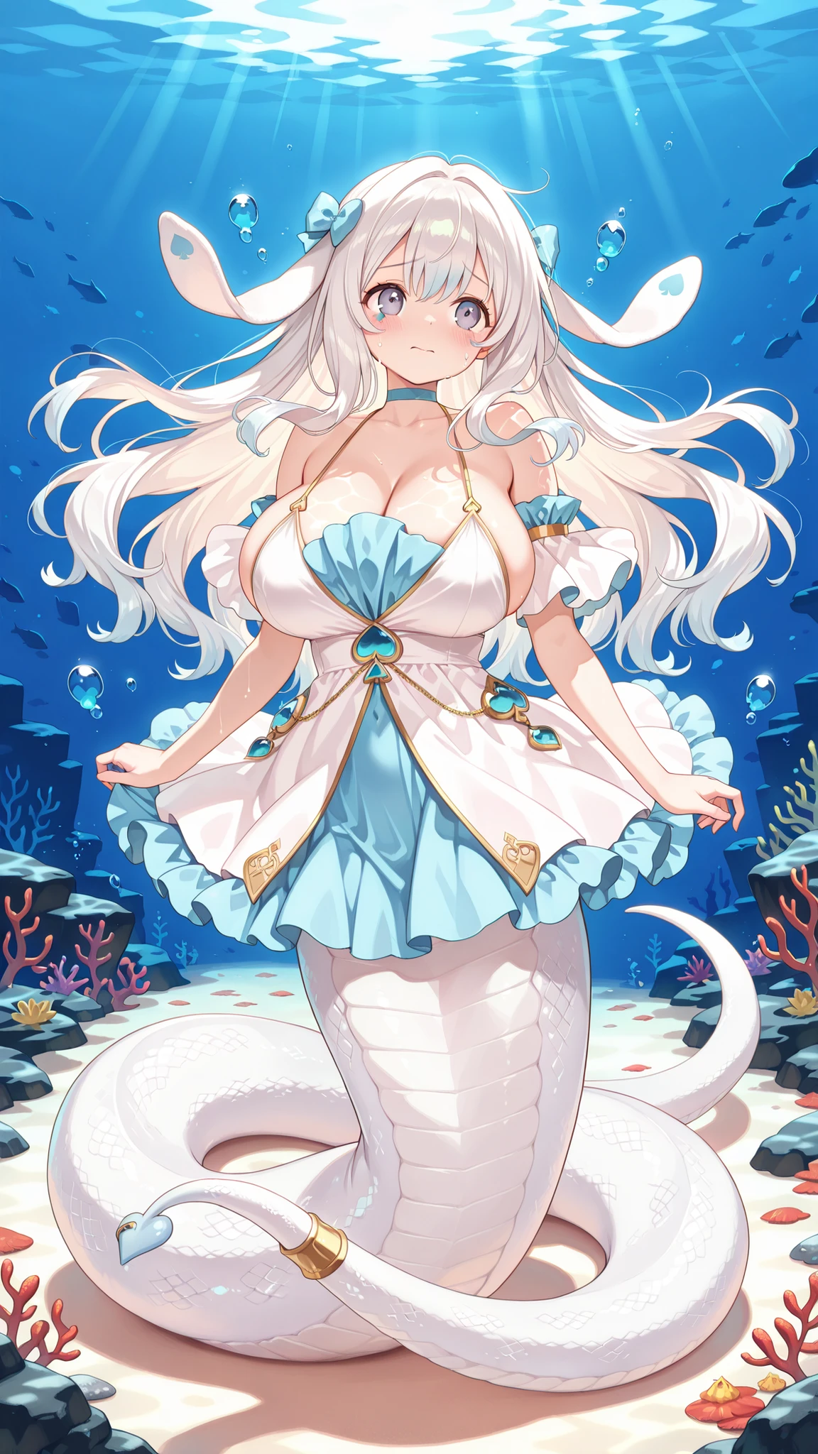 woman,Huge boobs,Huge breasts Huge breasts,とても唇が赤いHuge breastsを強調,Big Ass,Narrow waistLong legs,Green Eyes,
Huge boobs,Huge breasts, Huge breasts,とても唇が赤いHuge breastsを強調,Big Ass,Narrow waist,Long legs,
緑がかった青い目8K( A sloppy smile:1.5)私たちが求めている顔いたずら顔アニメ風の顔 顔の描写が上手い
飛び散る汗8K(Wearing a white dress:1.5)
8K(seabed,jellyfish:1.5)8K(seabed:1.5)8K(Fantasy:1.5)8K(Fantasy:1.3)
