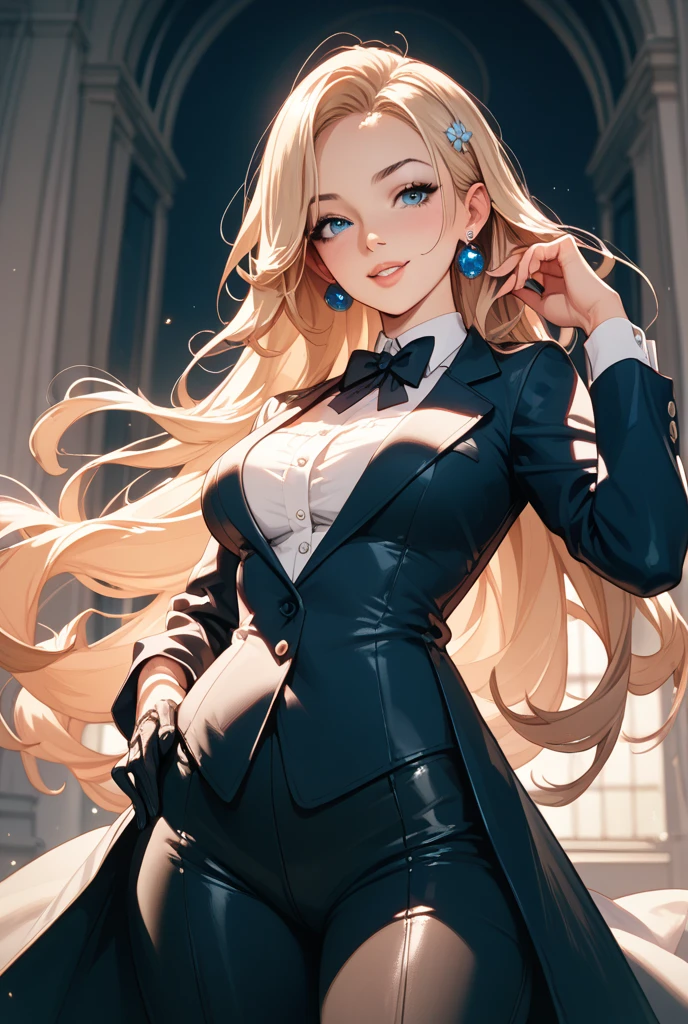 (8K, 生photograph, 最high quality, masterpiece: 1.2), 高精細RAWカラーphotograph, Professional photograph, cinematic light, (((young woman, Sexy Bunny Girl))), ((blonde, wavy hair)), (((sexy pose))), slender body, big and full breasts, ((cute face)), (smile gently: 1.2), (Separate Color, separate cufflinks, sexy fishnet stockings, shiny black sexy tailcoat:1.5, White round tail, black rabbit ears headband, high heels), blush all over the face, staring eyes, attractive thighs, beautiful skin, shiny skin, small ass, night club, bar counter, background bokeh, soft lighting, enlightenment, Super detailed, high quality, realistic, bright colors, epic lighting, very detailed, photograph, masterpiece, high qualityな, High resolution, film grain, professional lighting,