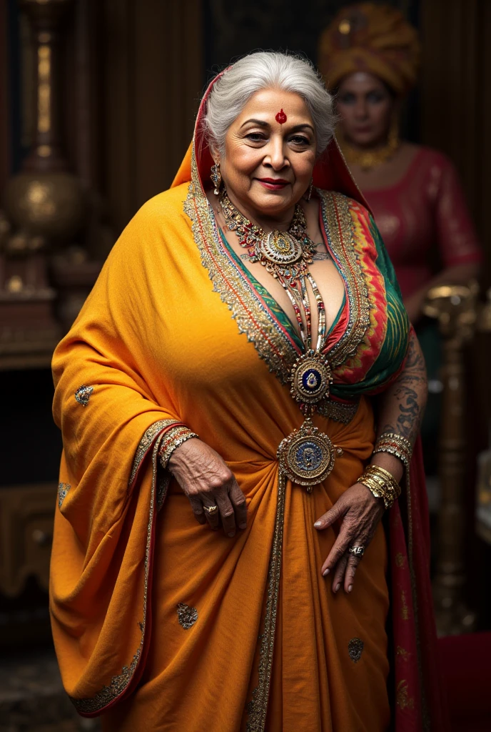 (masterpiece) (old mature) (beauty one)
60 Years old, Vietnam mature woman, wearing simple Hijab, perfect curvy body, (gorgeus eyes) (saggy big breast) natural saggy breast : 4 about to burst out, gorgeous eyes, Soft smile, wearing long dress, necklace, hairband, natural makeup, outdoor at Nigh time, professional photography with excellent lighting, cool colors, 