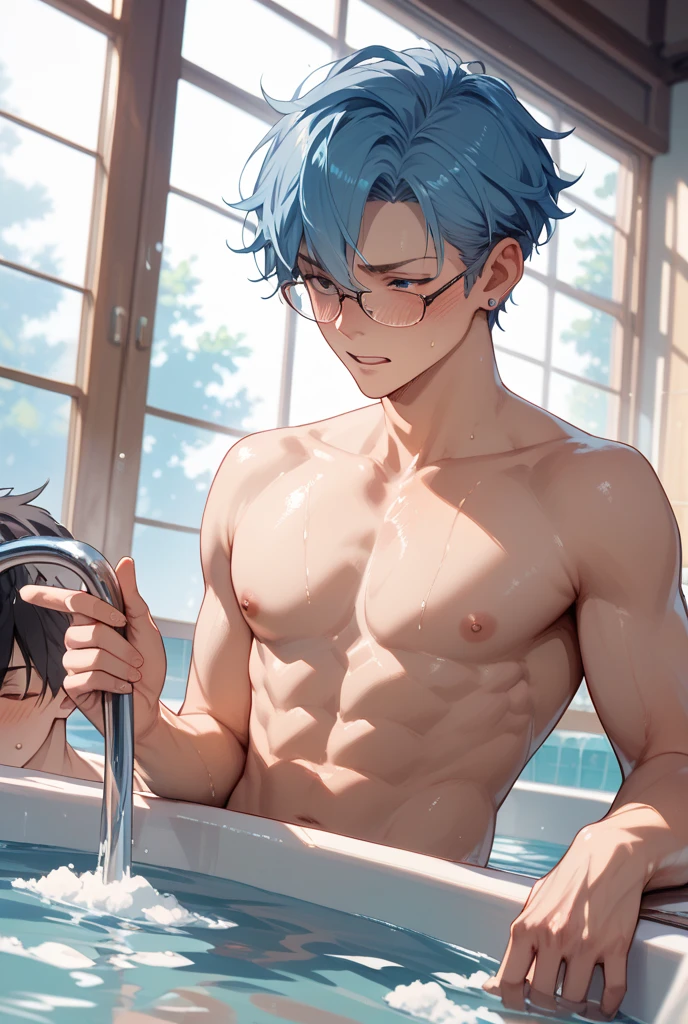 "((shota)),yaoi,topless,enema"